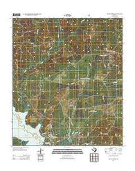 Etoile North Texas Historical topographic map, 1:24000 scale, 7.5 X 7.5 Minute, Year 2013