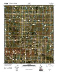 Eula Texas Historical topographic map, 1:24000 scale, 7.5 X 7.5 Minute, Year 2010