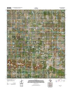 Eula Texas Historical topographic map, 1:24000 scale, 7.5 X 7.5 Minute, Year 2012