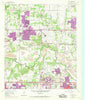 Euless Texas Historical topographic map, 1:24000 scale, 7.5 X 7.5 Minute, Year 1959