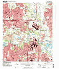 Euless Texas Historical topographic map, 1:24000 scale, 7.5 X 7.5 Minute, Year 1995