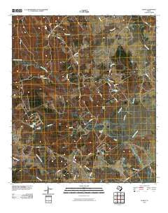 Eunice Texas Historical topographic map, 1:24000 scale, 7.5 X 7.5 Minute, Year 2010