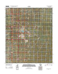 Eunice NE Texas Historical topographic map, 1:24000 scale, 7.5 X 7.5 Minute, Year 2012