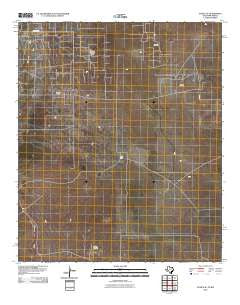 Eunice SE Texas Historical topographic map, 1:24000 scale, 7.5 X 7.5 Minute, Year 2010