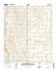 Eunice SE Texas Current topographic map, 1:24000 scale, 7.5 X 7.5 Minute, Year 2016