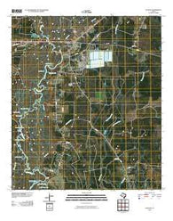 Evadale Texas Historical topographic map, 1:24000 scale, 7.5 X 7.5 Minute, Year 2010