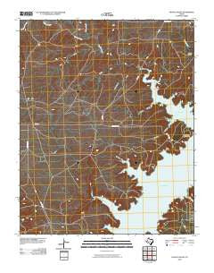 Evans Canyon Texas Historical topographic map, 1:24000 scale, 7.5 X 7.5 Minute, Year 2010