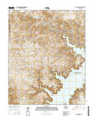 Evans Canyon Texas Current topographic map, 1:24000 scale, 7.5 X 7.5 Minute, Year 2016