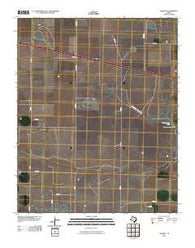 Everett Texas Historical topographic map, 1:24000 scale, 7.5 X 7.5 Minute, Year 2010