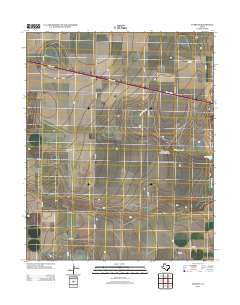 Everett Texas Historical topographic map, 1:24000 scale, 7.5 X 7.5 Minute, Year 2012