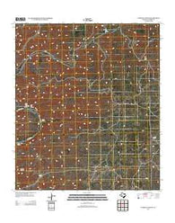Everett Canyon Texas Historical topographic map, 1:24000 scale, 7.5 X 7.5 Minute, Year 2012
