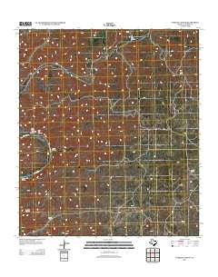 Everett Canyon Texas Historical topographic map, 1:24000 scale, 7.5 X 7.5 Minute, Year 2012
