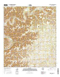 Everett Canyon Texas Current topographic map, 1:24000 scale, 7.5 X 7.5 Minute, Year 2016