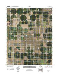 Exum Texas Historical topographic map, 1:24000 scale, 7.5 X 7.5 Minute, Year 2012