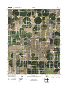 Exum Texas Historical topographic map, 1:24000 scale, 7.5 X 7.5 Minute, Year 2012