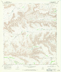 F C Ranch Texas Historical topographic map, 1:24000 scale, 7.5 X 7.5 Minute, Year 1968