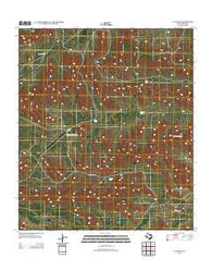 F C Ranch Texas Historical topographic map, 1:24000 scale, 7.5 X 7.5 Minute, Year 2012