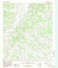 Fair Play Texas Historical topographic map, 1:24000 scale, 7.5 X 7.5 Minute, Year 1983