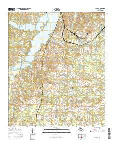 Fair Play Texas Current topographic map, 1:24000 scale, 7.5 X 7.5 Minute, Year 2016