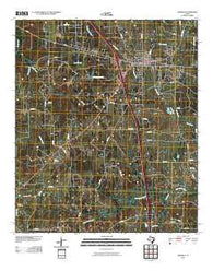 Fairfield Texas Historical topographic map, 1:24000 scale, 7.5 X 7.5 Minute, Year 2010