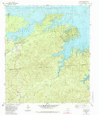 Fairmount Texas Historical topographic map, 1:24000 scale, 7.5 X 7.5 Minute, Year 1985