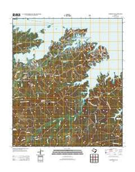 Fairmount Texas Historical topographic map, 1:24000 scale, 7.5 X 7.5 Minute, Year 2012