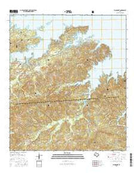 Fairmount Texas Current topographic map, 1:24000 scale, 7.5 X 7.5 Minute, Year 2016