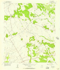 Fairy Texas Historical topographic map, 1:24000 scale, 7.5 X 7.5 Minute, Year 1956