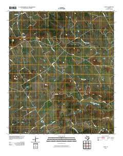 Fairy Texas Historical topographic map, 1:24000 scale, 7.5 X 7.5 Minute, Year 2010
