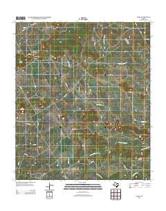Fairy Texas Historical topographic map, 1:24000 scale, 7.5 X 7.5 Minute, Year 2012
