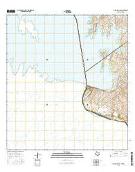 Falcon Village Texas Current topographic map, 1:24000 scale, 7.5 X 7.5 Minute, Year 2016