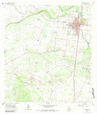 Falfurrias Texas Historical topographic map, 1:24000 scale, 7.5 X 7.5 Minute, Year 1963