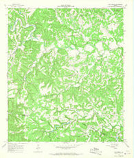 Fall Creek Texas Historical topographic map, 1:24000 scale, 7.5 X 7.5 Minute, Year 1964