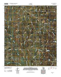 Fallon Texas Historical topographic map, 1:24000 scale, 7.5 X 7.5 Minute, Year 2010