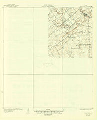 Falls City Texas Historical topographic map, 1:62500 scale, 15 X 15 Minute, Year 1931