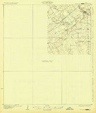 Falls City Texas Historical topographic map, 1:62500 scale, 15 X 15 Minute, Year 1931
