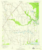Fannett East Texas Historical topographic map, 1:24000 scale, 7.5 X 7.5 Minute, Year 1943