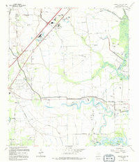 Fannett East Texas Historical topographic map, 1:24000 scale, 7.5 X 7.5 Minute, Year 1994