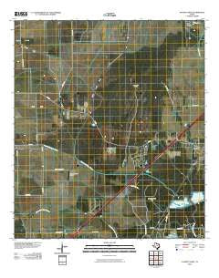 Fannett West Texas Historical topographic map, 1:24000 scale, 7.5 X 7.5 Minute, Year 2010