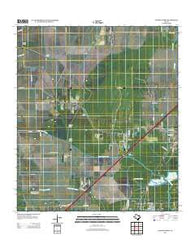 Fannett West Texas Historical topographic map, 1:24000 scale, 7.5 X 7.5 Minute, Year 2013