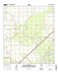 Fannett West Texas Current topographic map, 1:24000 scale, 7.5 X 7.5 Minute, Year 2016