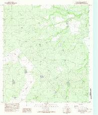 Farias Ranch Texas Historical topographic map, 1:24000 scale, 7.5 X 7.5 Minute, Year 1982