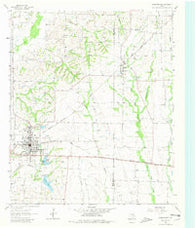 Farmersville Texas Historical topographic map, 1:24000 scale, 7.5 X 7.5 Minute, Year 1962