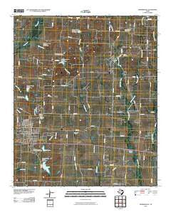 Farmersville Texas Historical topographic map, 1:24000 scale, 7.5 X 7.5 Minute, Year 2010