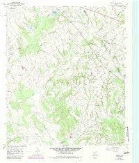 Farrar Texas Historical topographic map, 1:24000 scale, 7.5 X 7.5 Minute, Year 1966