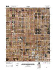 Farwell Texas Historical topographic map, 1:24000 scale, 7.5 X 7.5 Minute, Year 2012