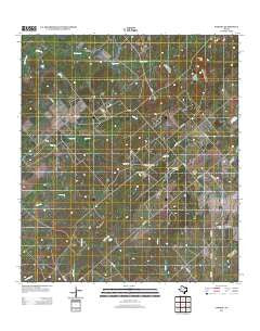 Fashing Texas Historical topographic map, 1:24000 scale, 7.5 X 7.5 Minute, Year 2013