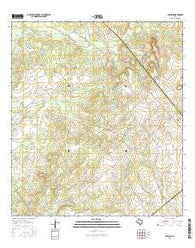 Fashing Texas Current topographic map, 1:24000 scale, 7.5 X 7.5 Minute, Year 2016
