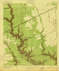 Fauna Texas Historical topographic map, 1:31680 scale, 7.5 X 7.5 Minute, Year 1920