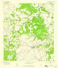 Fayetteville Texas Historical topographic map, 1:24000 scale, 7.5 X 7.5 Minute, Year 1958